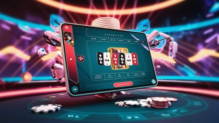 Ilustrasi keamanan data dan transaksi digital dengan sistem enkripsi tinggi